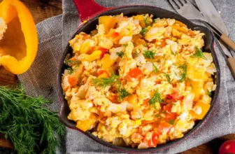 Turmeric Scrambled Eggs Recipe